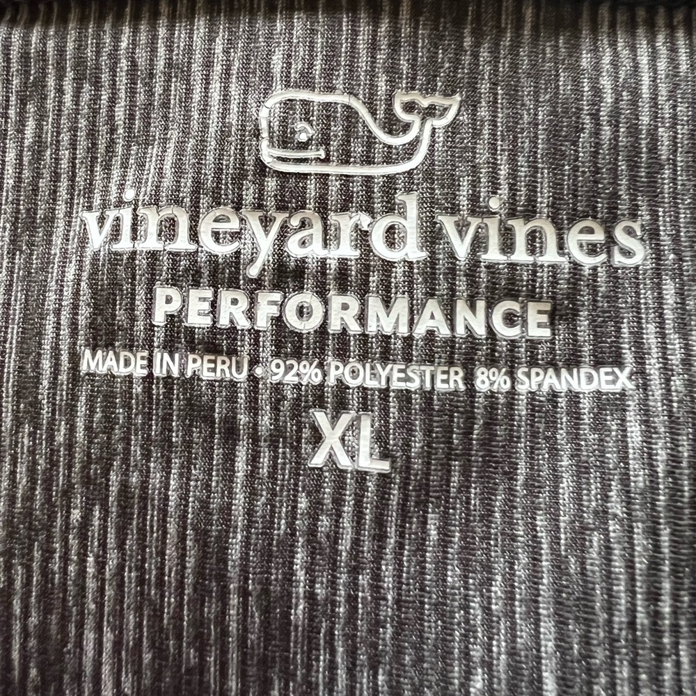 Vineyard Vines Performance Dallas Cowboys Polo Shirt Gray XL Stretch - Picture 4 of 7